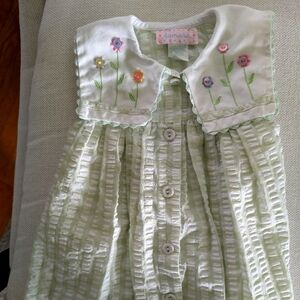 Samara Kids Casual Dress - Green